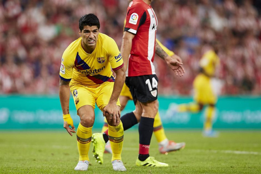 Loše vijesti za Barsu: Suarez mora na pauzu!