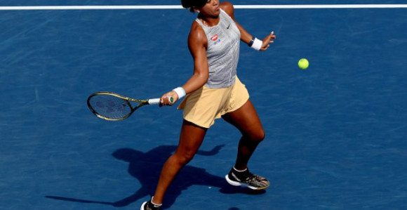 Osaka poslije povrede kolena...