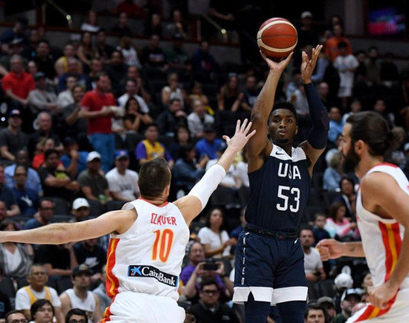 Амери нису "кидали", али су Шпанцима показали снагу!