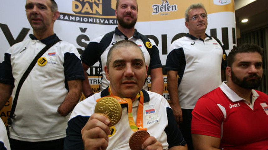 Beograd dočekao prve paraolimpijce iz Rija