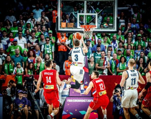 Slovenija slavi Dragića, Orlovima srebro