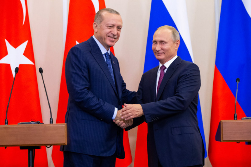 Сочи: Састанак Путина и Ердогана