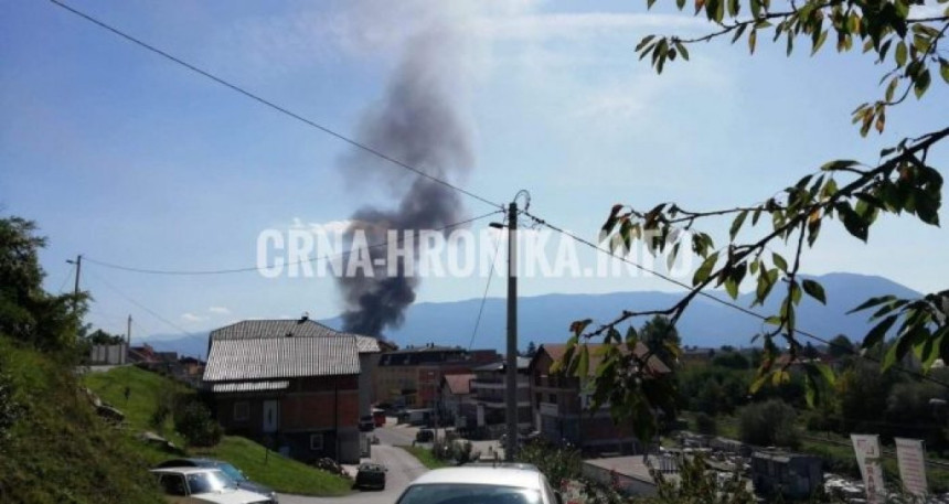 Izbio požar u kasarni Rajlovac u Sarajevu