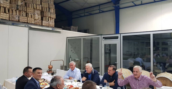 Dodik i Pavić u veseloj atmosferi