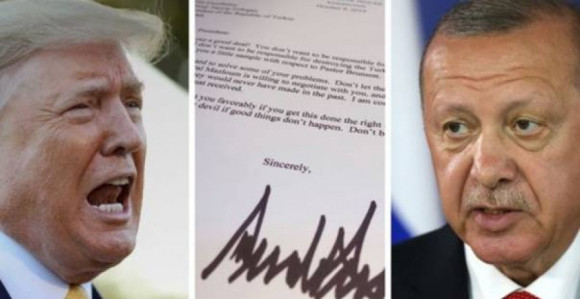 Erdogan bacio pismo Trampa u kantu za smeće