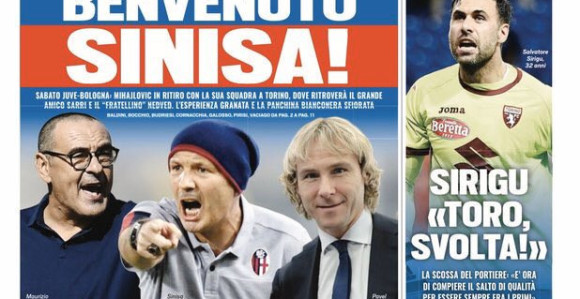 "Dobrodošao, Siniša!"