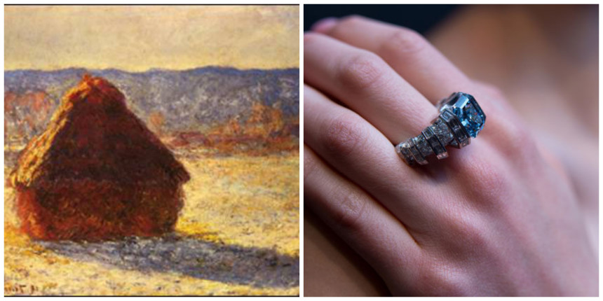 Rekordna suma za Moneovu sliku, „Neboplavi“ dijamant prodat za 17,1 miliona dolara