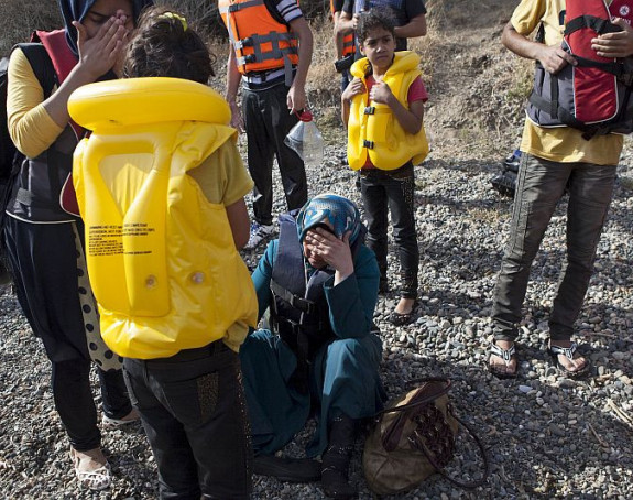 Migranti spalili kamp na ostrvu Kios