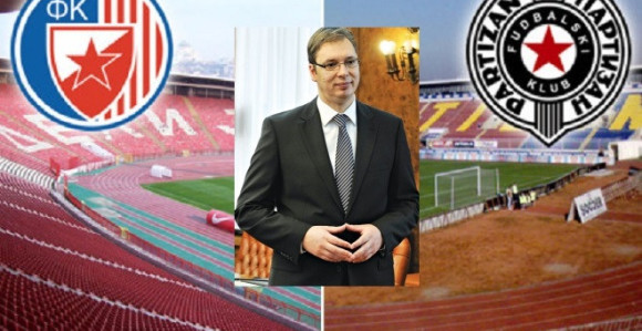 Вучић о Националном стадиону, Црвеној звезди и Партизану...