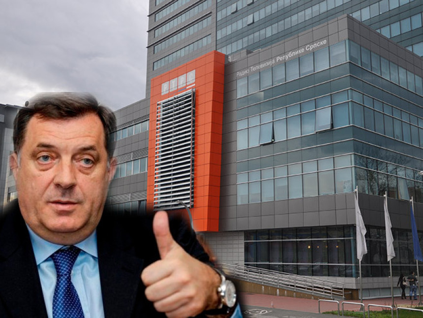 Dodik glasno: "RTRS je dobra javna kuća"