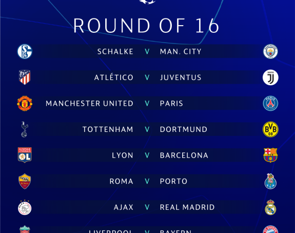 Žrijeb - LŠ: Ko će ovo da dočeka? Junajted - PSŽ, Liverpul - Bajern!