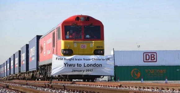 Prvi teretni voz iz Kine stigao u London