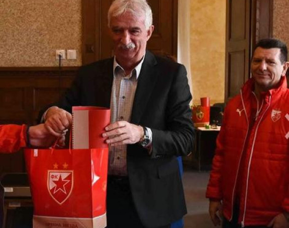 Dragan Kićanović ugostio fudbalere Zvezde u Trstu!