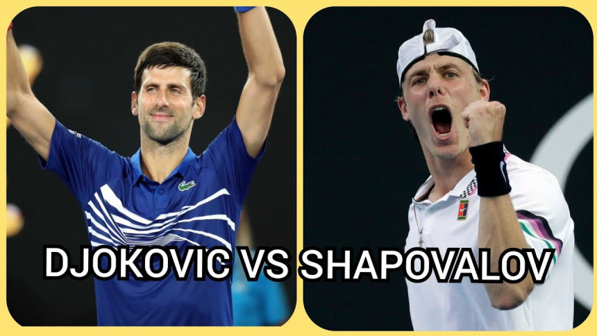 AO: Novak prvi put po danu, protiv Šapovalova!