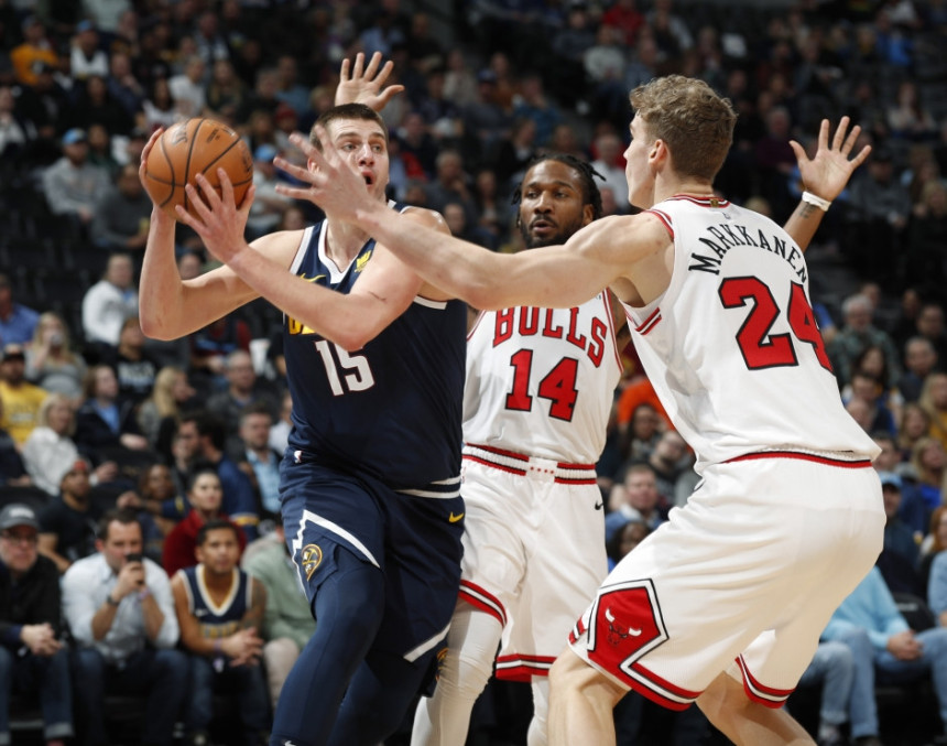 Jokić opet čuo: "MVP, MVP", Bogdan pri šutu, Bjelica ne!
