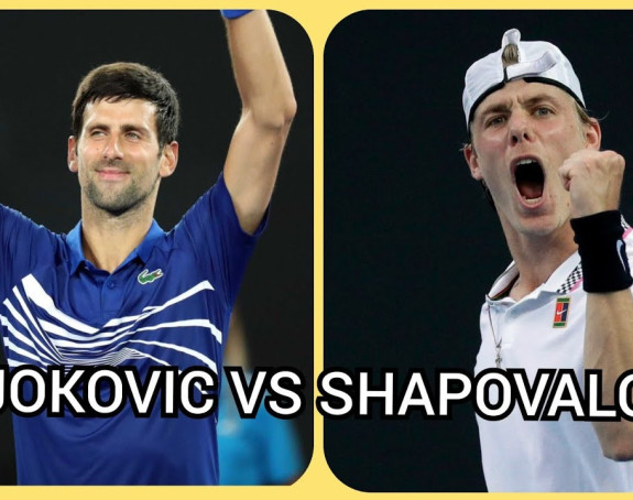 AO: Novak prvi put po danu, protiv Šapovalova!