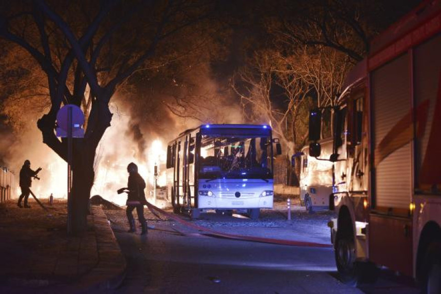 Teroristički napad u Ankari: 28 mrtvih