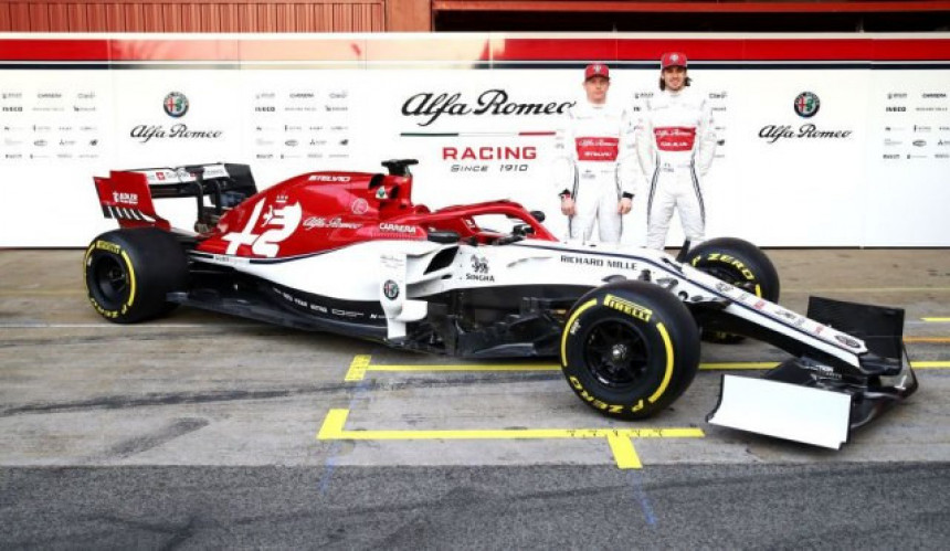 F1: Raikonen otkrio svoj Alfa Romeo!