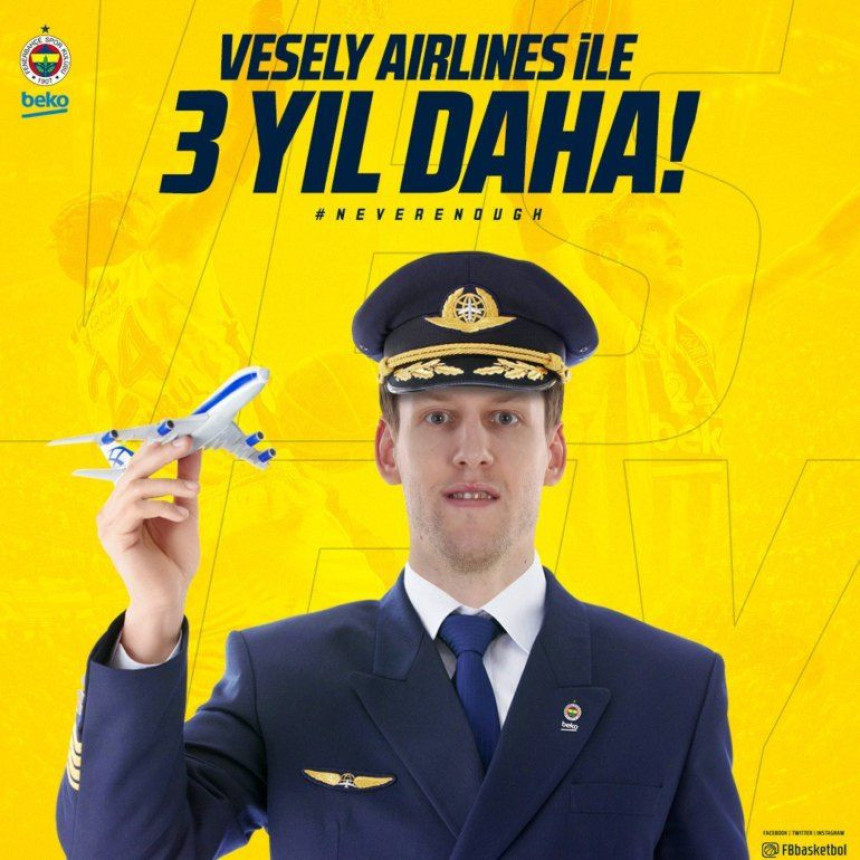 Zvanično: Veseli još tri godine u Fenerbahčeu!
