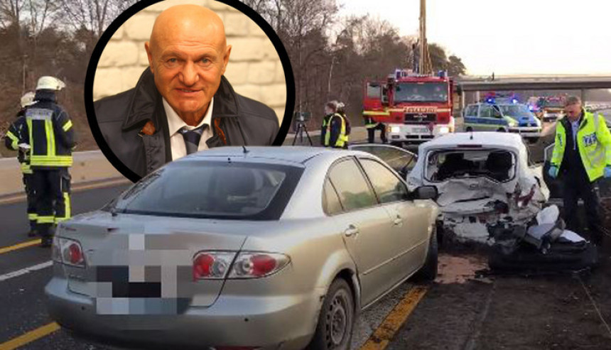 Nakon udesa, sam izašao iz auta