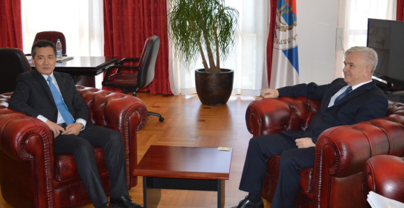 Čubrilović sa ambasadorom Kine