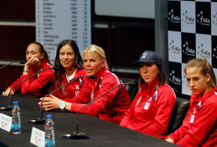 Fed kup: Srbija i Belgija u Beogradu na šljaci!