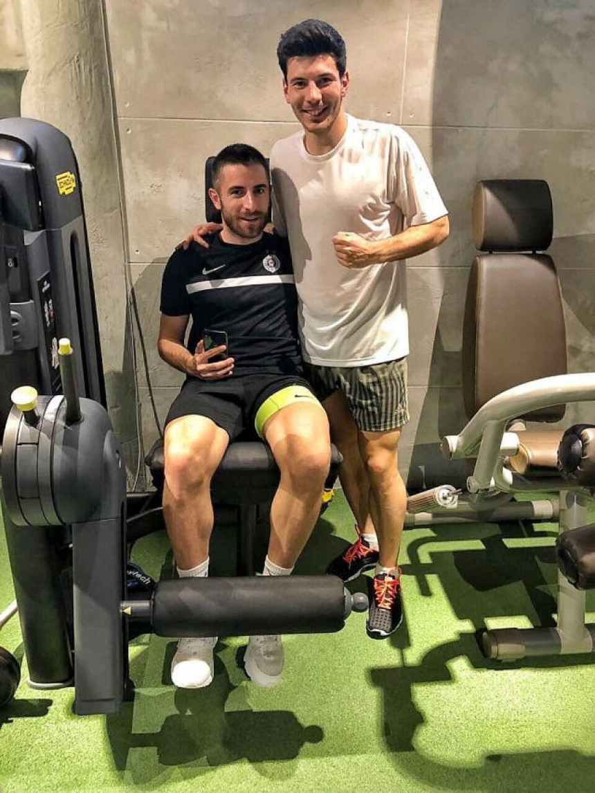 Јојић и Тошић поново заједно тренирају!