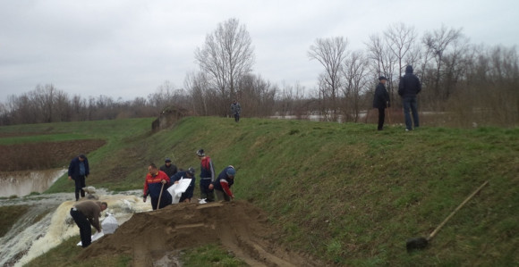 Водена стихија угрожава Србац