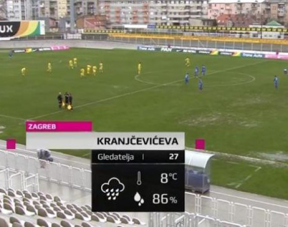 Video: Utakmica Prve lige počela pred 27 gledalaca!