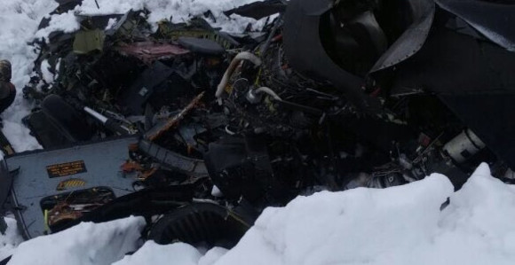 Pronađena olupina palog helikoptera