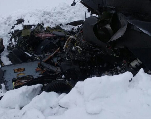 Пронађена олупина палог хеликоптера