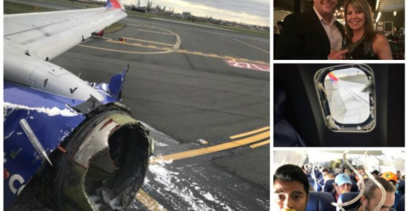 Eksplozijom motora isisana iz aviona