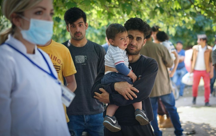 Migranti danas u centru Salakovac