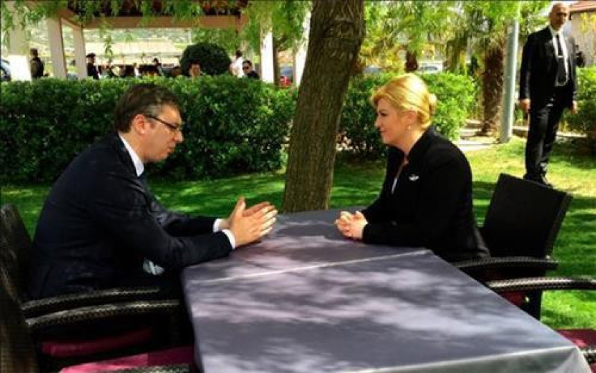 Zvanično:Susret Vučić Kitarović u ponedeljak
