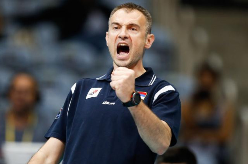 Svjetska liga - Grbić: Velika želja je bitnija od rezultata!