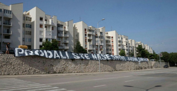 Torcida poručila hrvatskom Savezu: Judini sinovi!