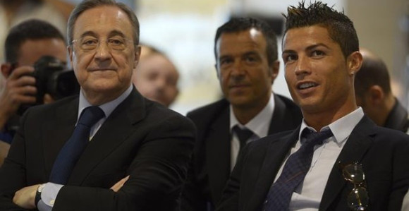 Florentino Perez i Kristijano Ronaldo - oči u oči!
