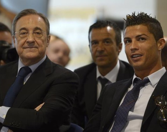 Florentino Perez i Kristijano Ronaldo - oči u oči!