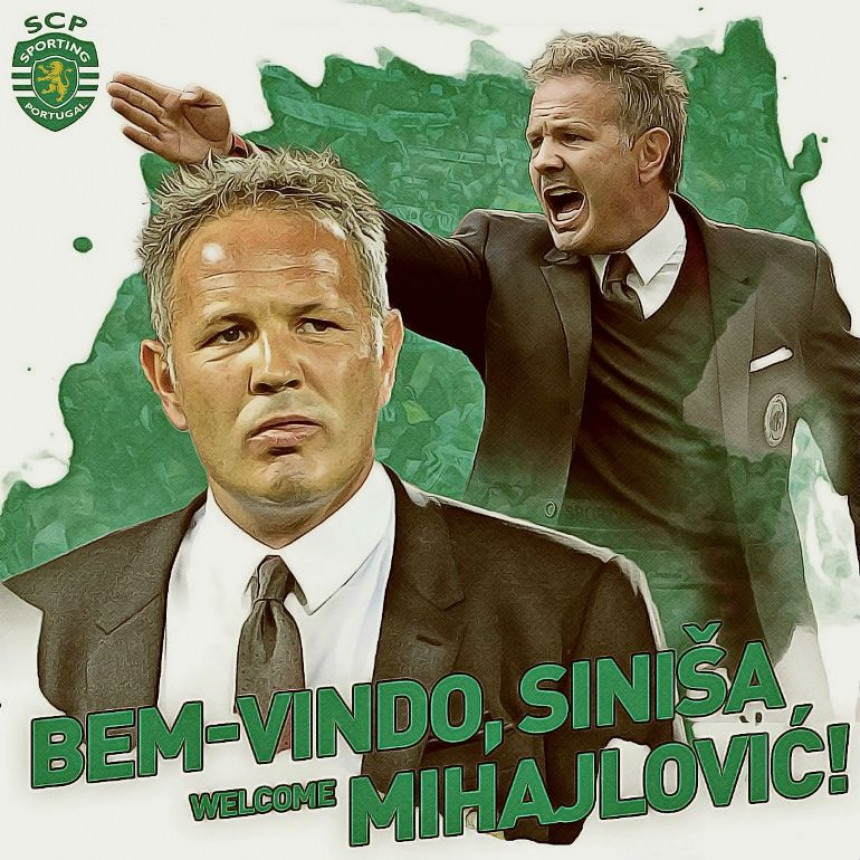 Zvanično - Siniša Mihajlović preuzeo Sporting!