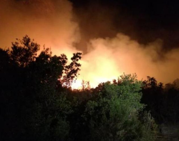 Požar: Gašenje otežavaju mine