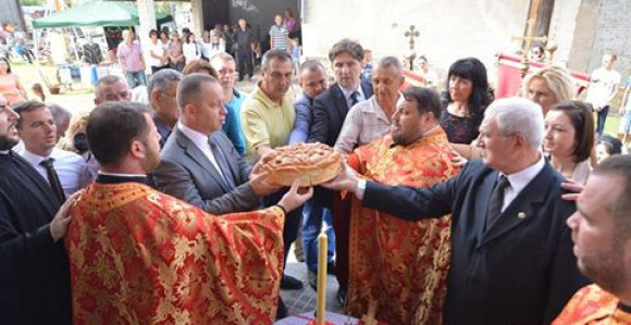 Svečanost u Donjem Crnjelovu kod Bijeljine