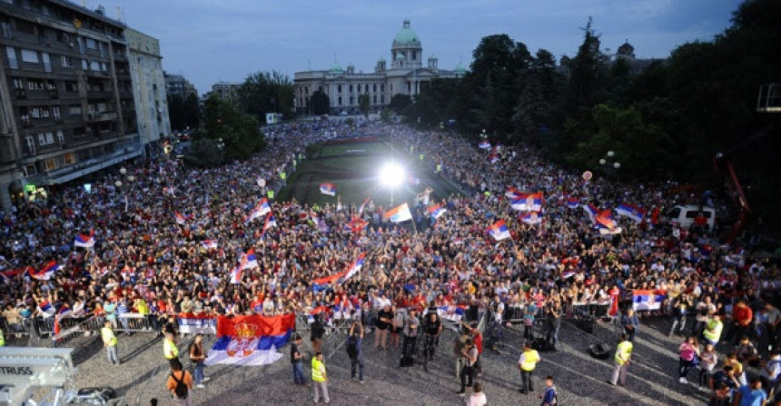 Beograd dočekao srebrne junake