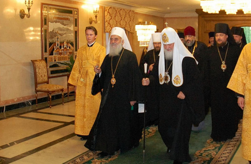 Састанак патријарха Иринеја и Кирила
