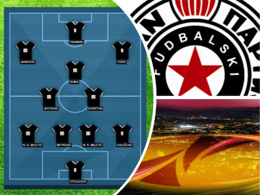 LE: Partizan - tim za Skenderbeg...