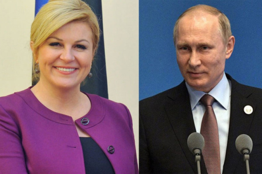 Danas susret Kitarović-Putin