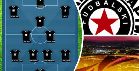 LE: Partizan - tim za Skenderbeg...
