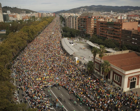 Barselona zbog demonstracija blokirana