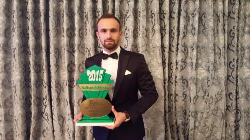 Амел Тука најбољи атлетичар Балкана и званично!