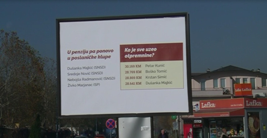 Neobičan bilbord iznenadio Sarajlije