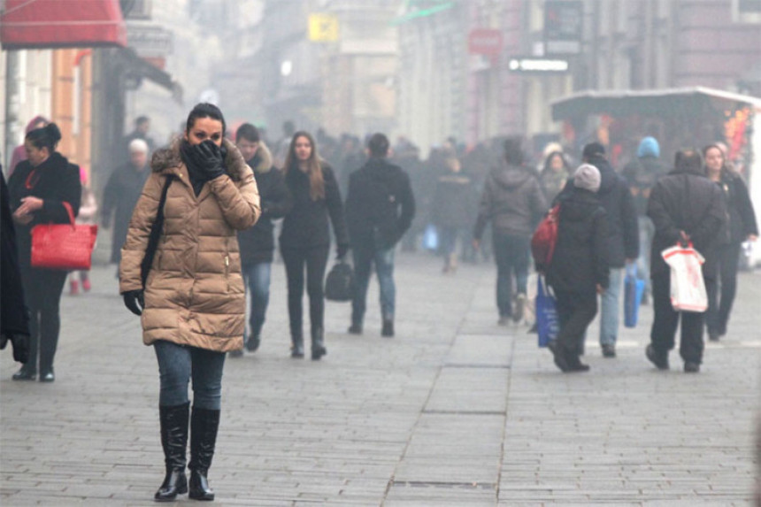 У Сарајеву, Зеници и Тузли загађен ваздух